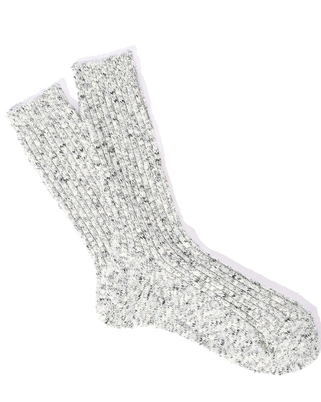 Anonymous Ism - Homespan Art Yarn Crew Socks - Grey 80