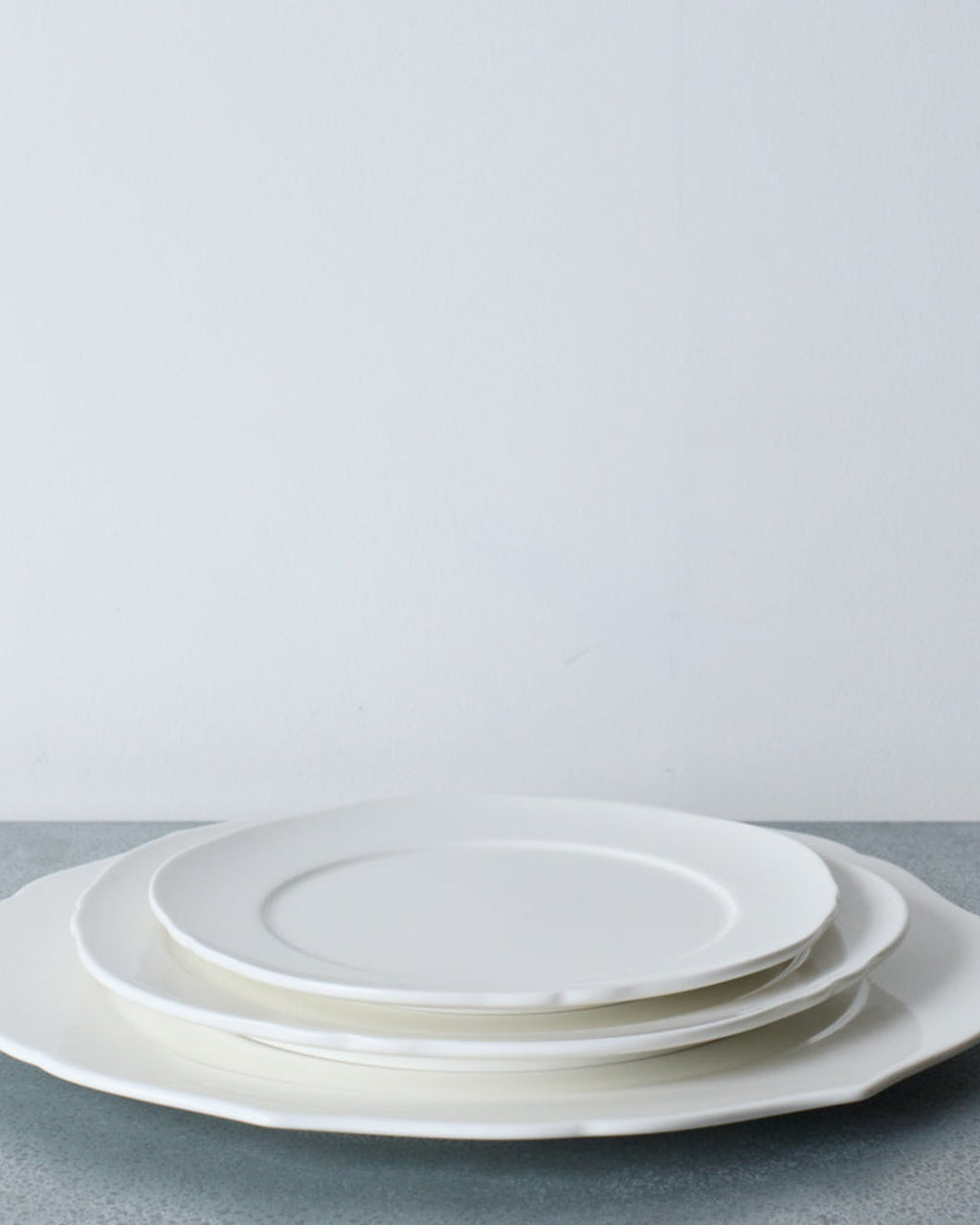 Serax - Assiette Plate Silhouette - Blanc