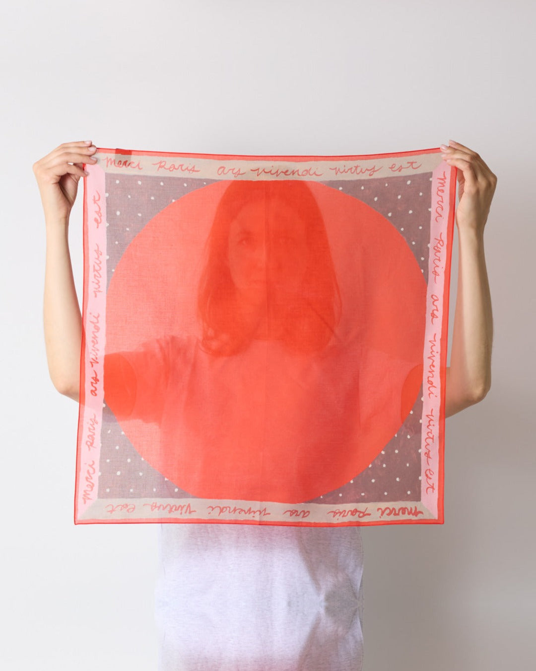 Merci - Ars Vivendi Virtus Est Bandana - Red Circle