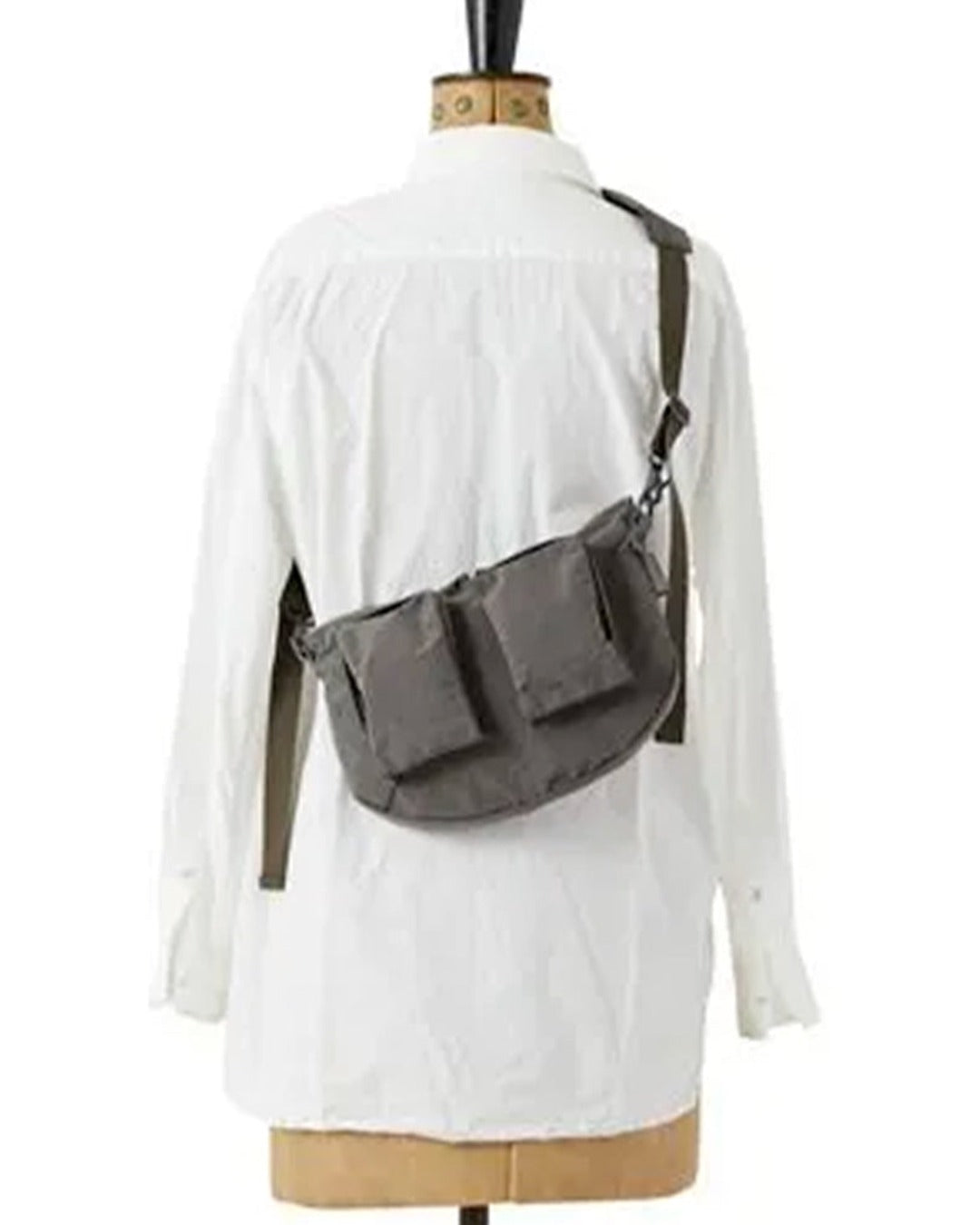 Amiacalva - Slipt Wire Body and Back Bag - Grey