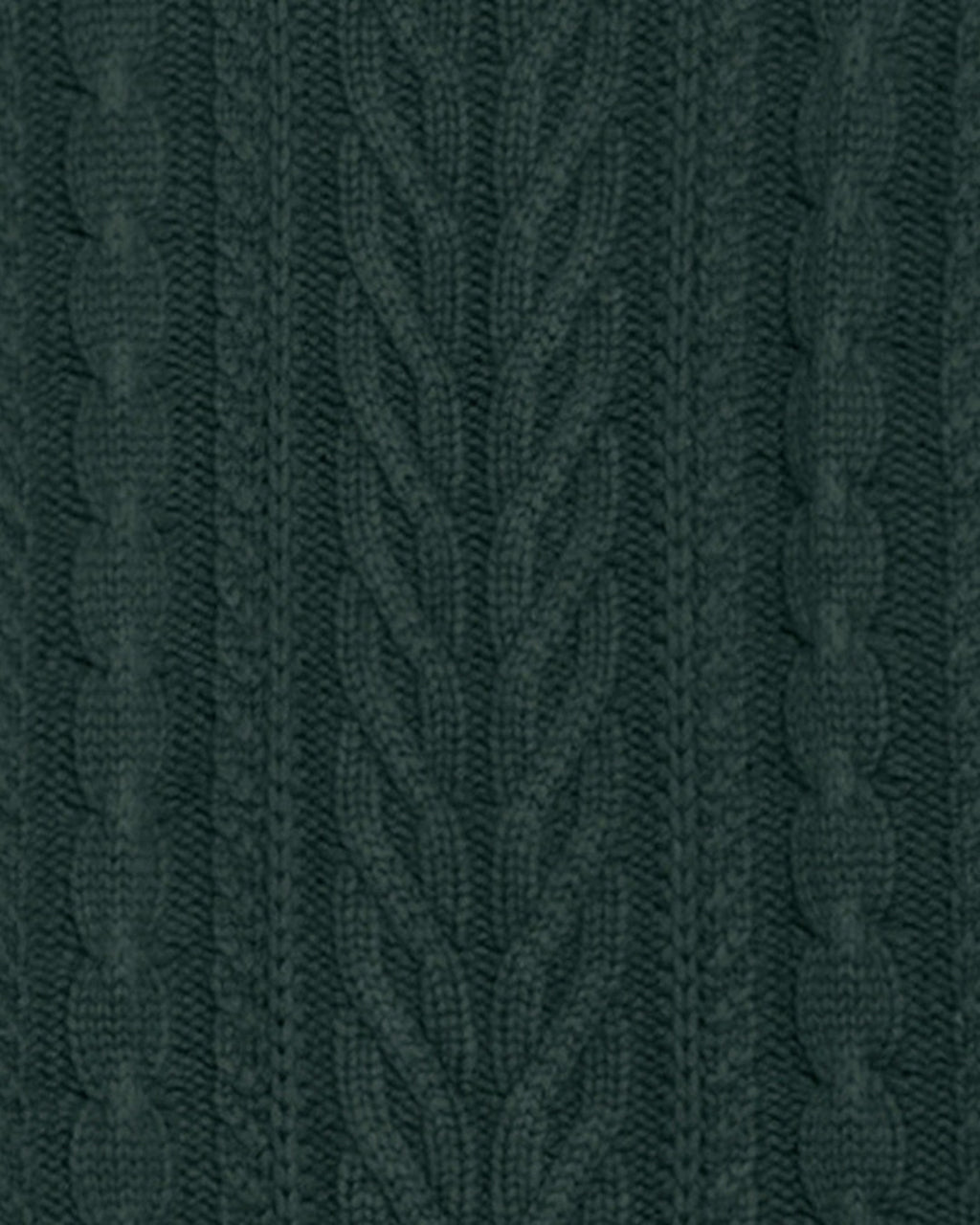 Guest In Residence - Fisherman Crew Knit - Holly Green