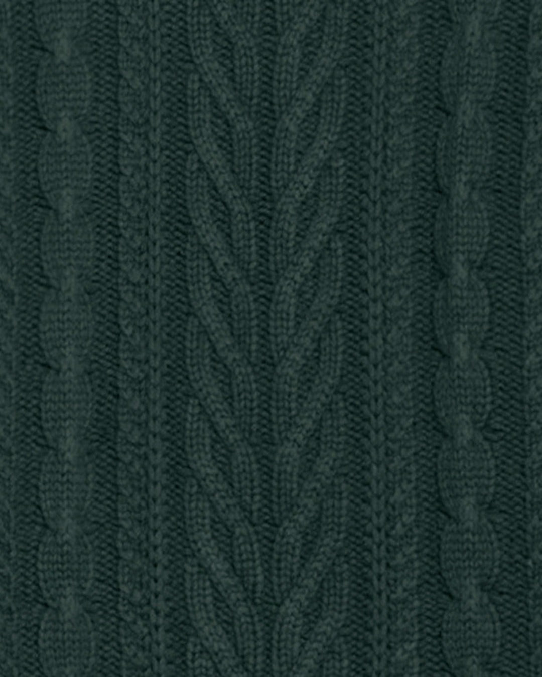 Guest In Residence - Fisherman Crew Knit - Holly Green