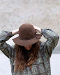 Bsbee - Chapeau Fedora - Marron
