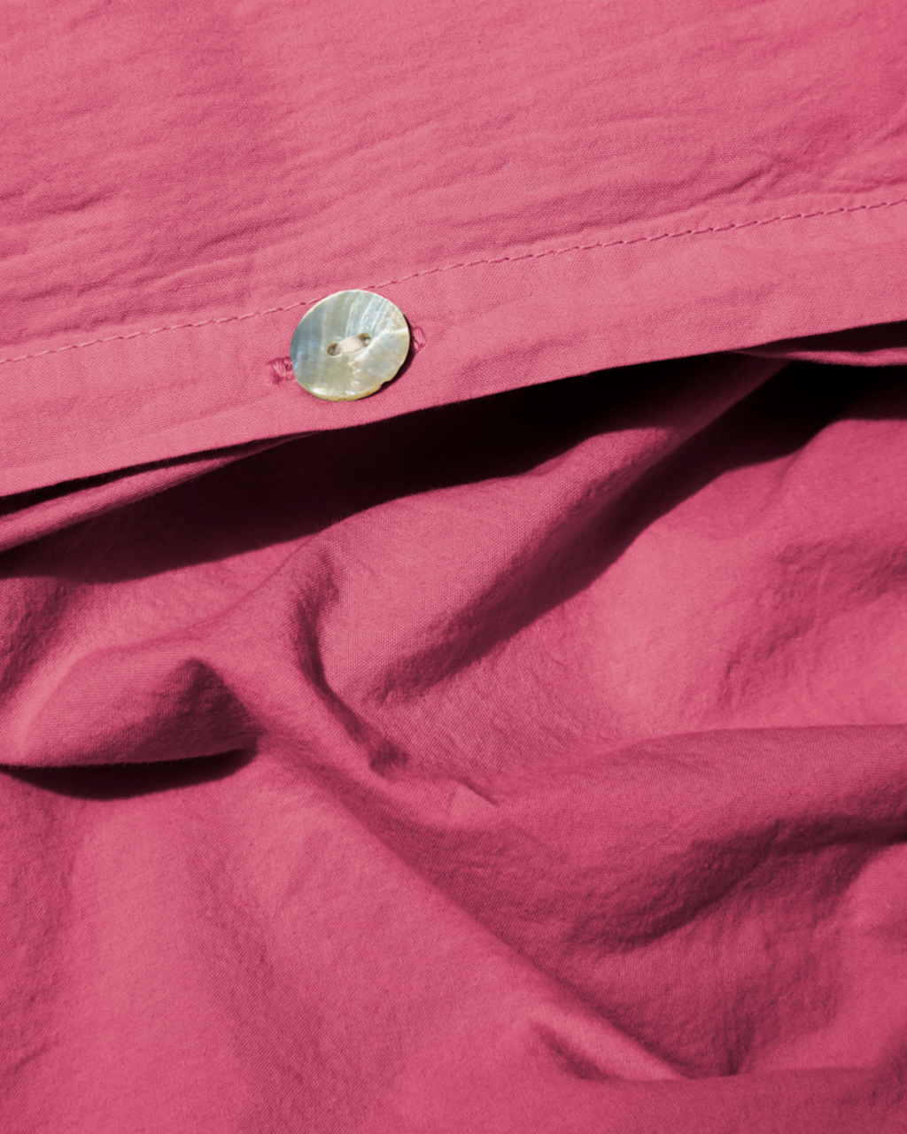 Merci - Housse De Couette En Percale De Coton - Rose Club