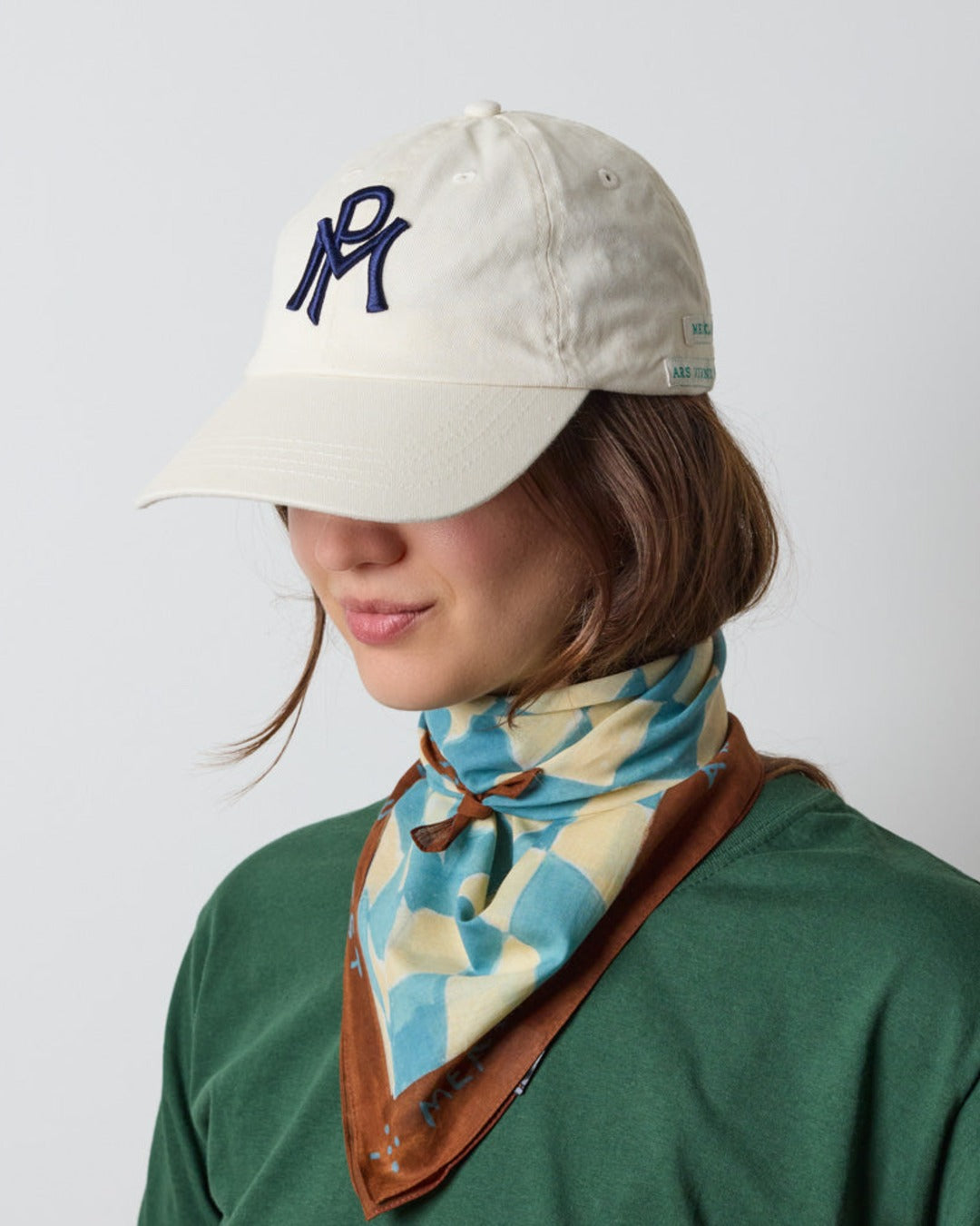 Merci - MP Cap - Ecru & Navy