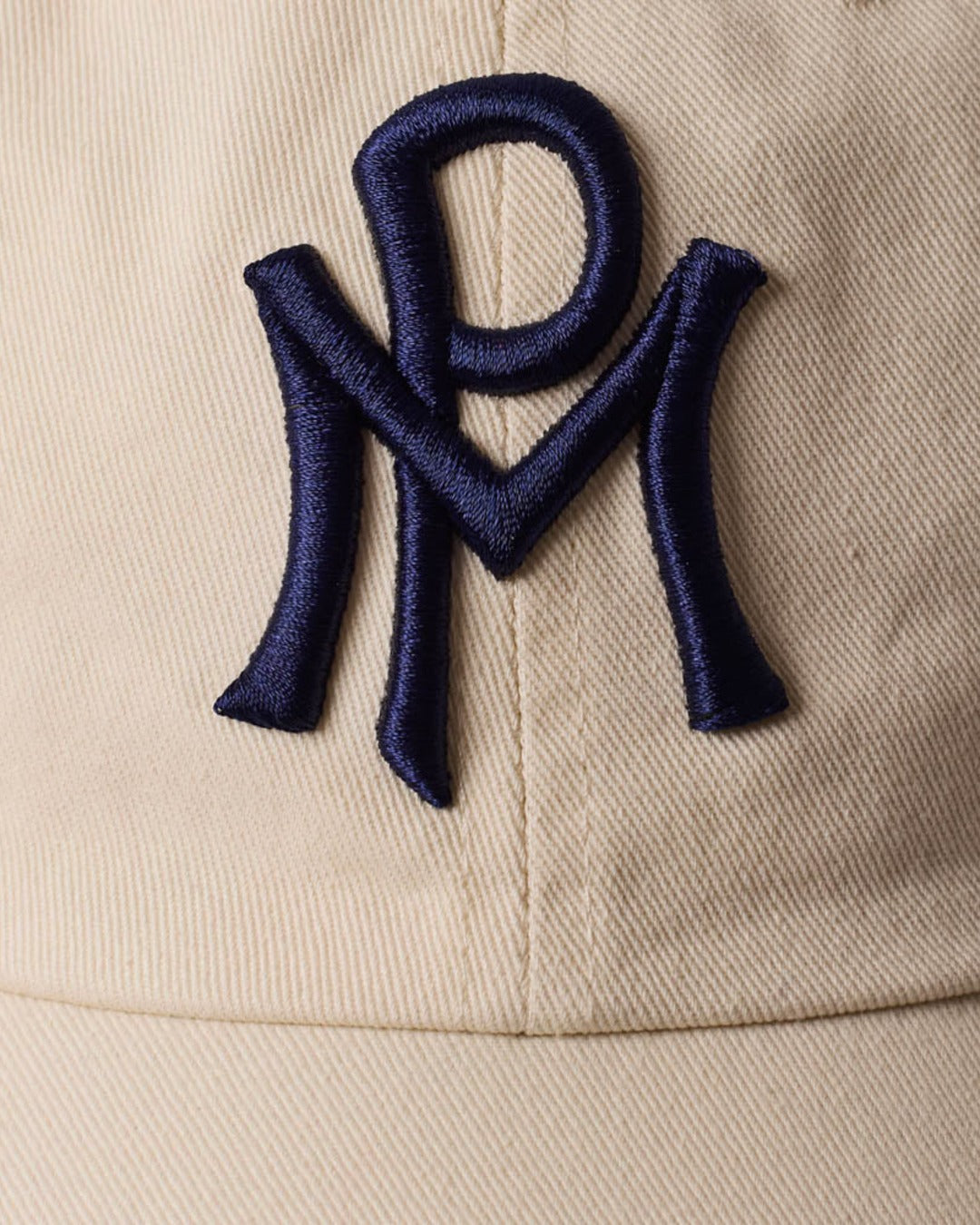 Merci - Casquette Mp - Ecru & Marine