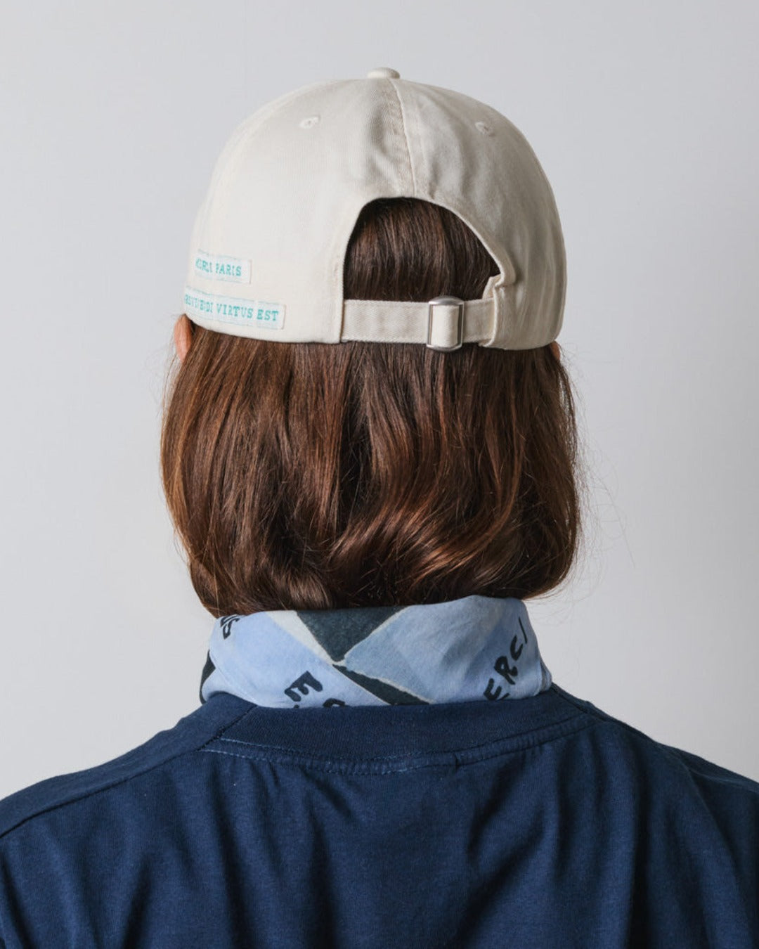 Merci - Casquette Mp - Ecru & Vert