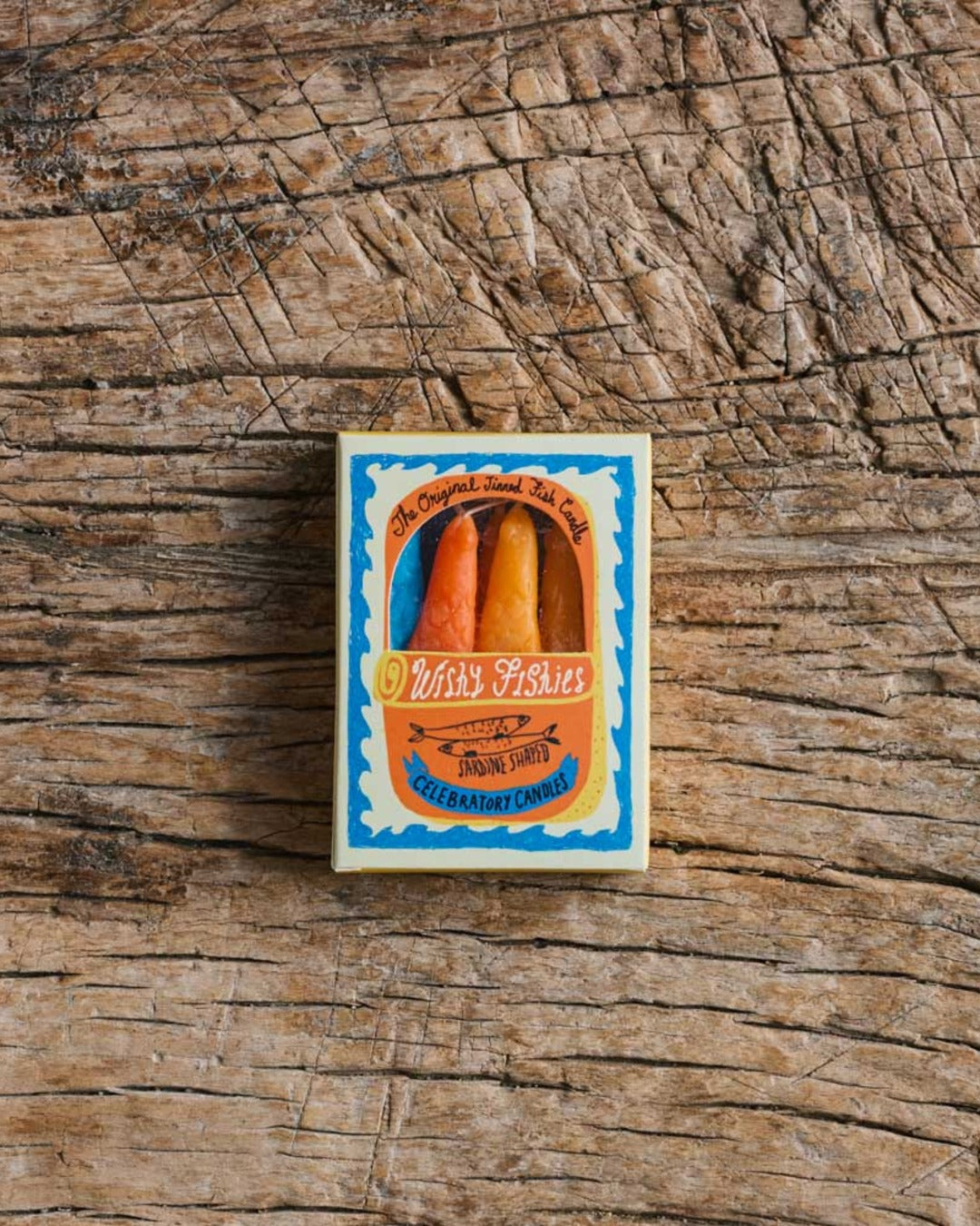 Tinned Candle - Fish Candle - Celebration