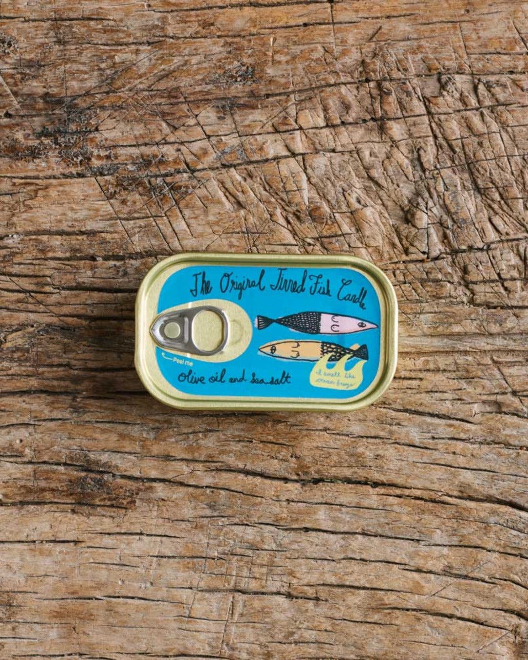 Tinned Candle - Fish Candle - Ocean