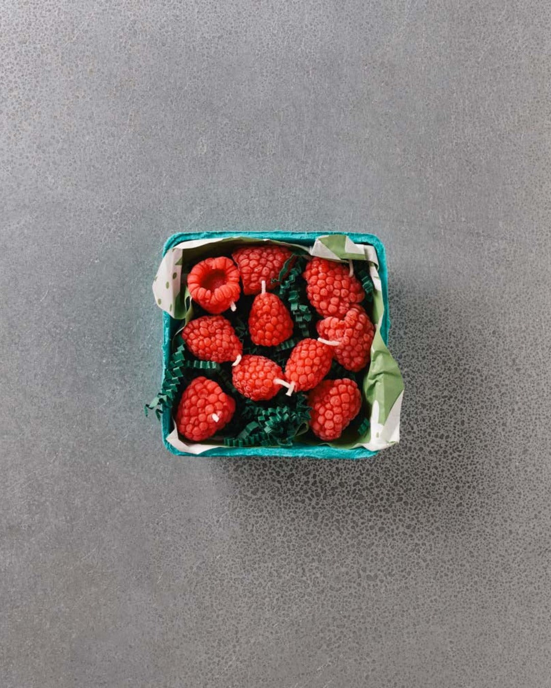Happy Organics - Bougie Barquette Framboises