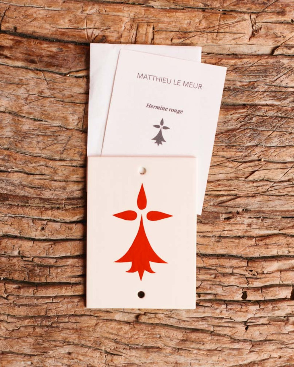 Matthieu Le Meur - Hermine Plaque - Red