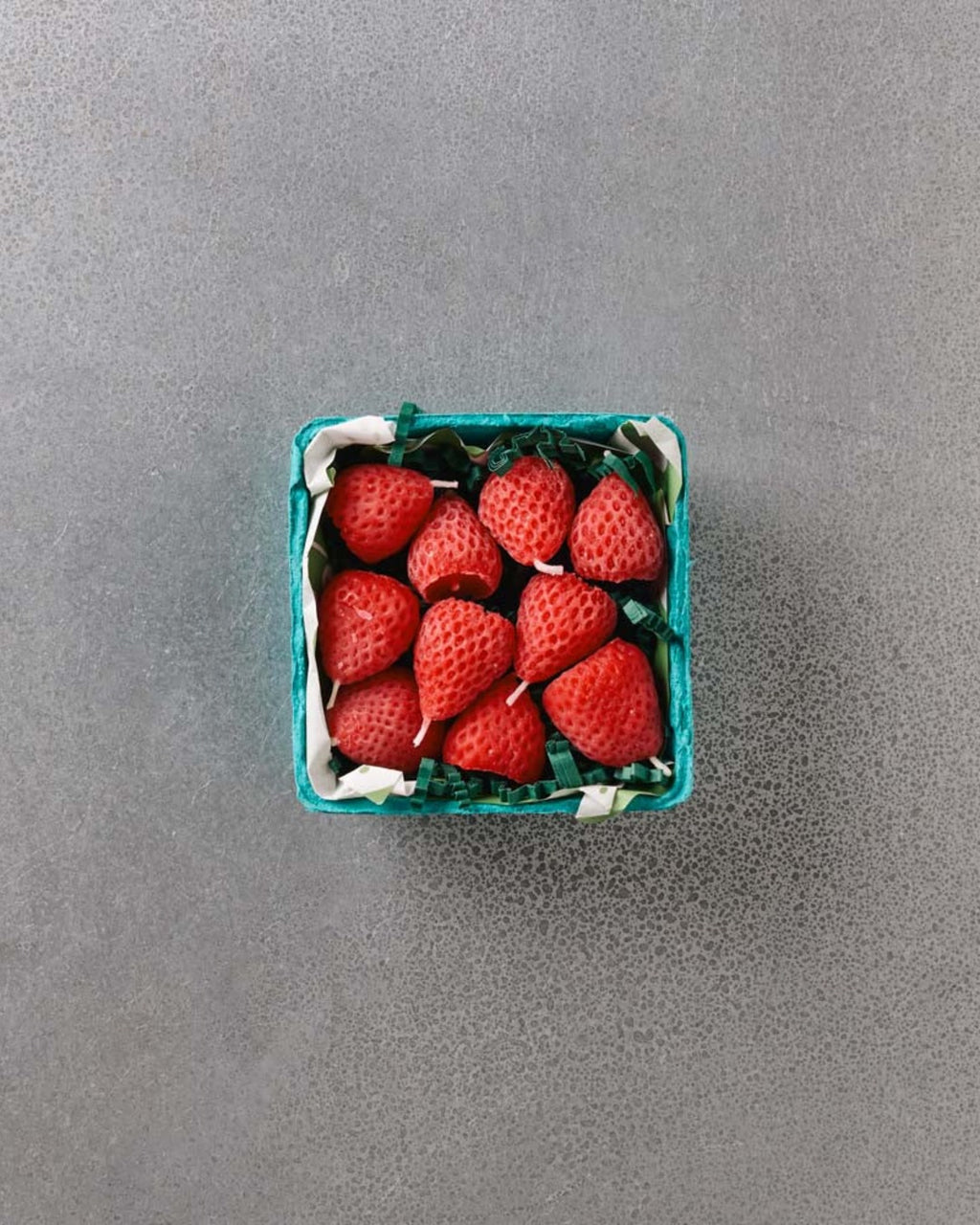 Happy Organics - Bougie Barquette Fraises