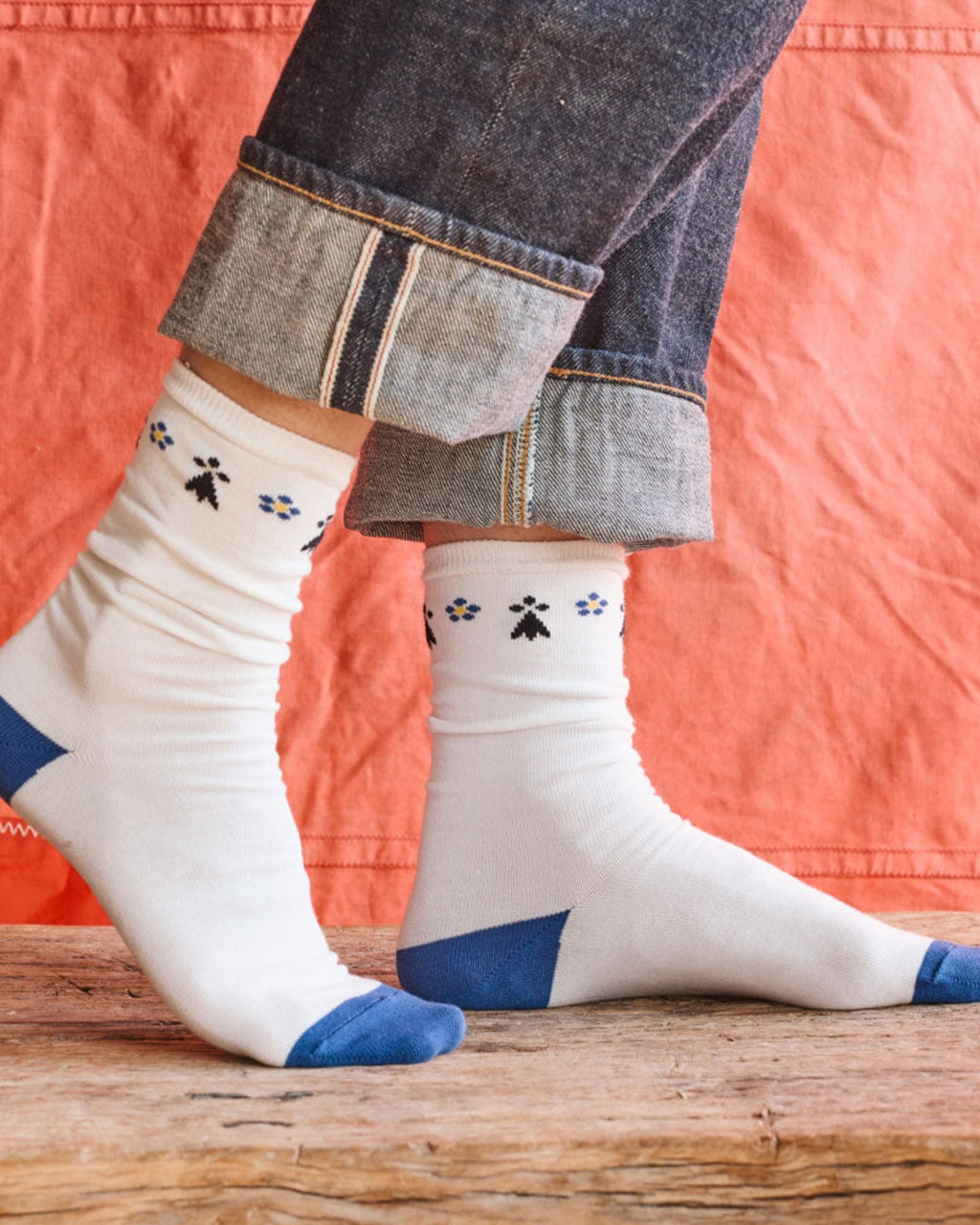 Merci x Amour Breton - Amour Breton x Merci - Breton - Blue & White