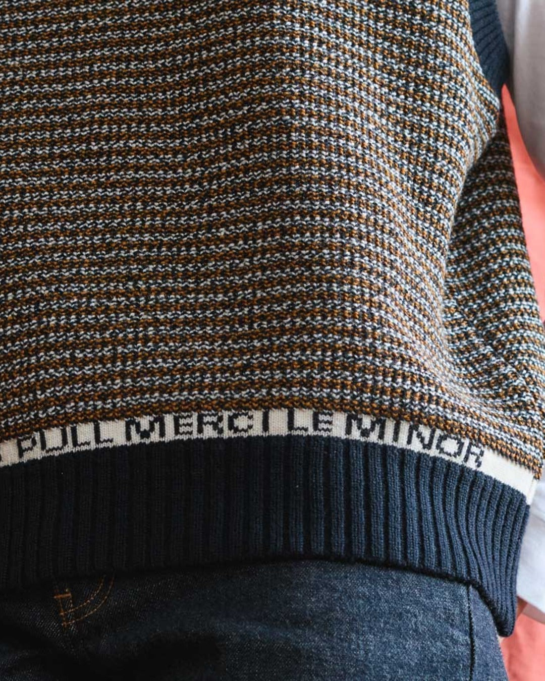 Merci x Le Minor - Le Minor x Merci - Malo Sweater - Navy