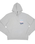 Bisous Skateboard - Gianni Vichy Hoodie - Grey