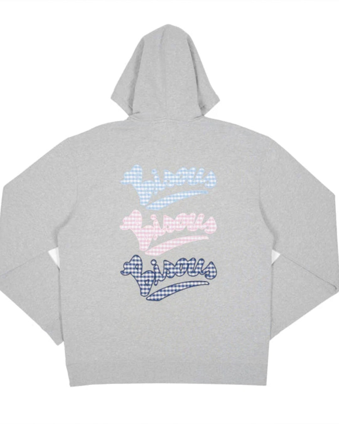 Bisous Skateboard - Gianni Vichy Hoodie - Grey