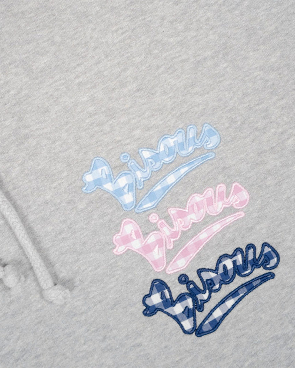 Bisous Skateboard - Gianni Vichy Hoodie - Grey
