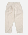 Universal Works - Track Pleated Pants - Ecru
