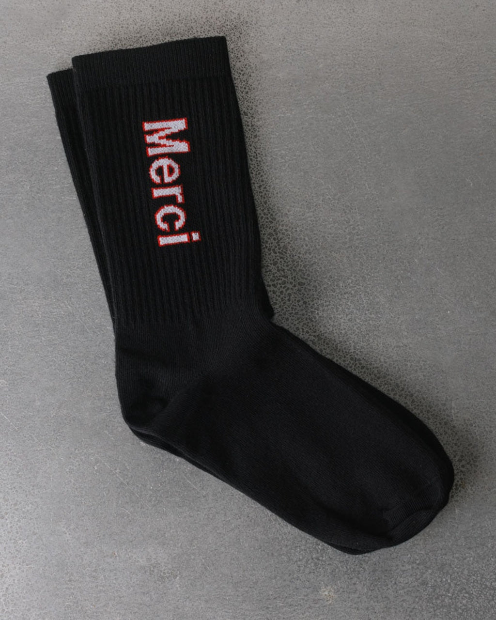 Merci - Scrappy Socks - Black
