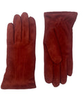 Milona - Gants Agneau Suède - Rouge