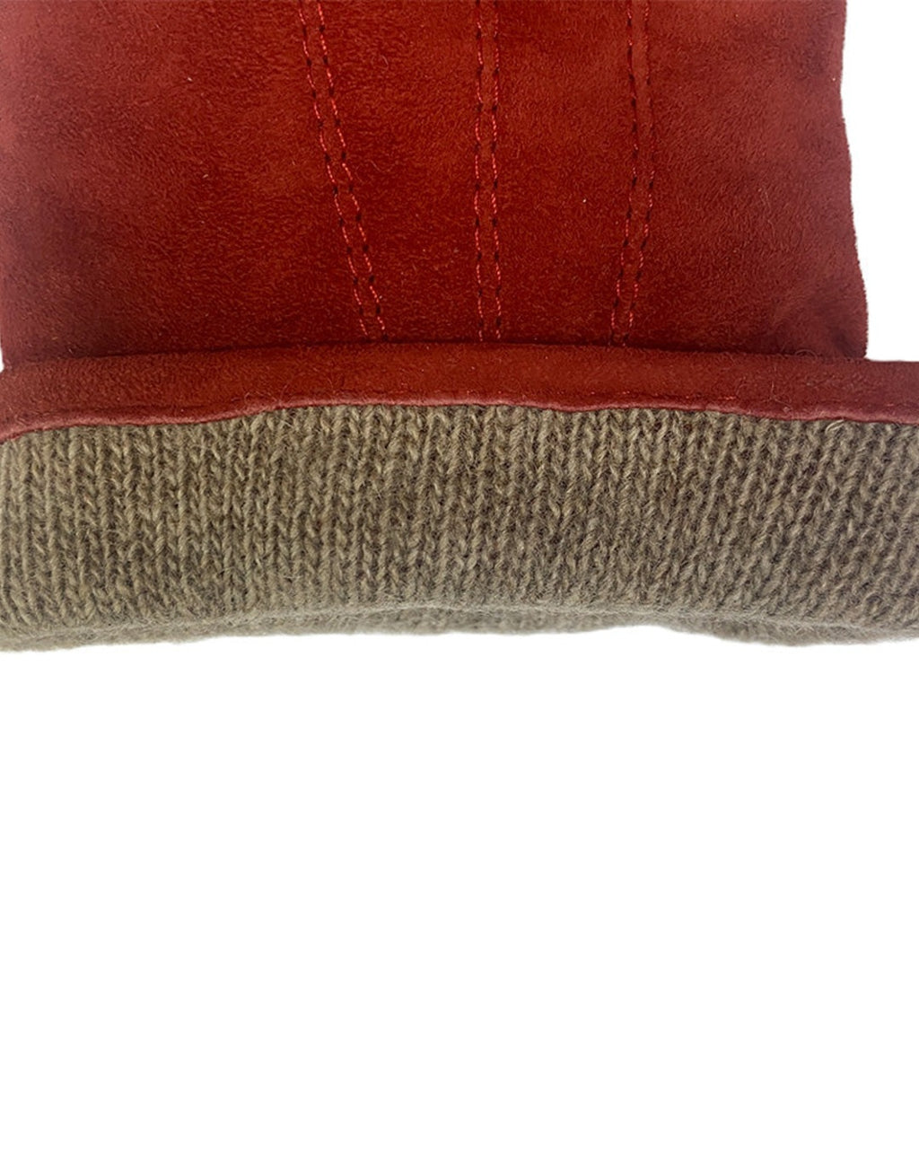 Milona - Gants Agneau Suède - Rouge