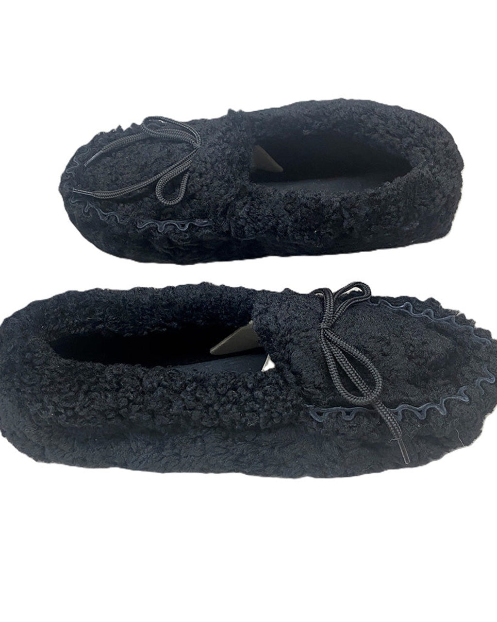 Milona - Chaussons Mocassins - Noir