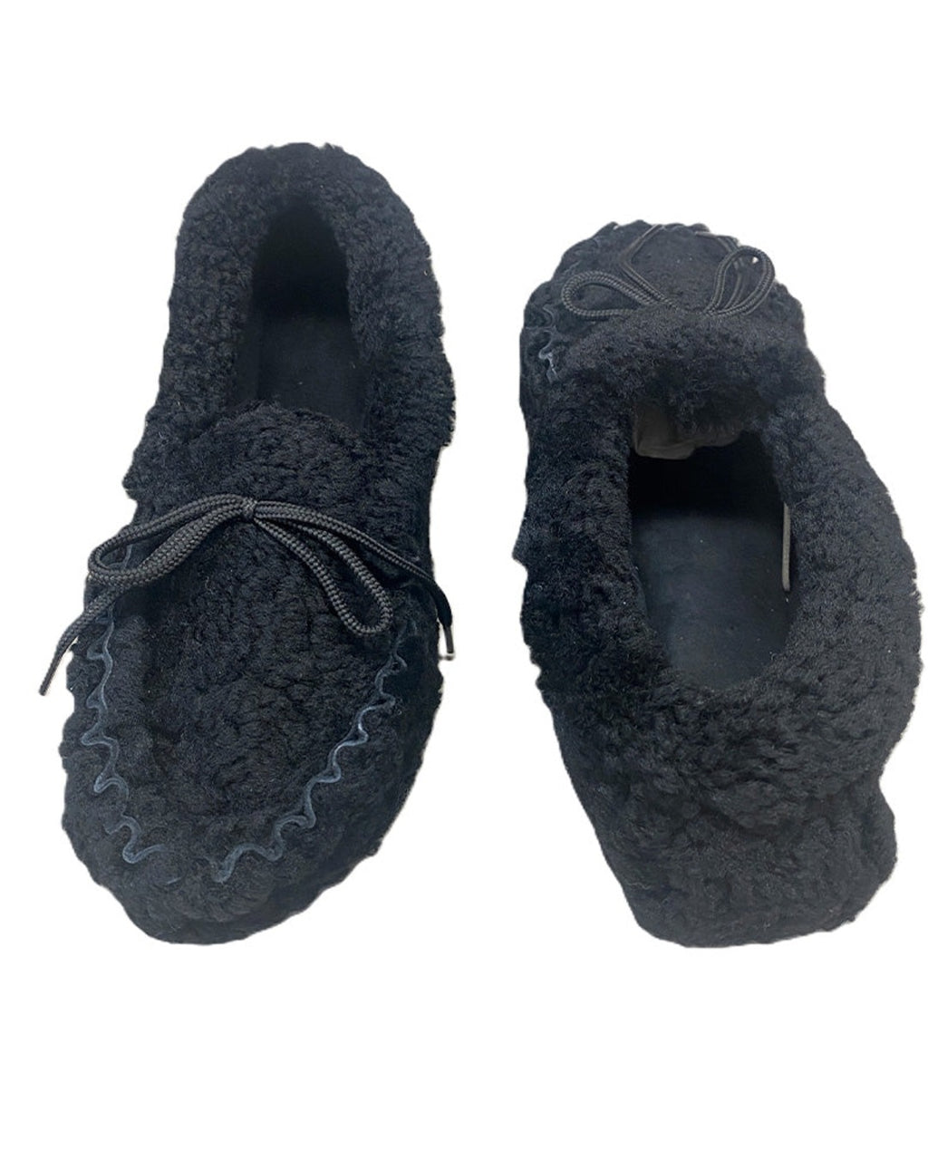 Milona - Chaussons Mocassins - Noir