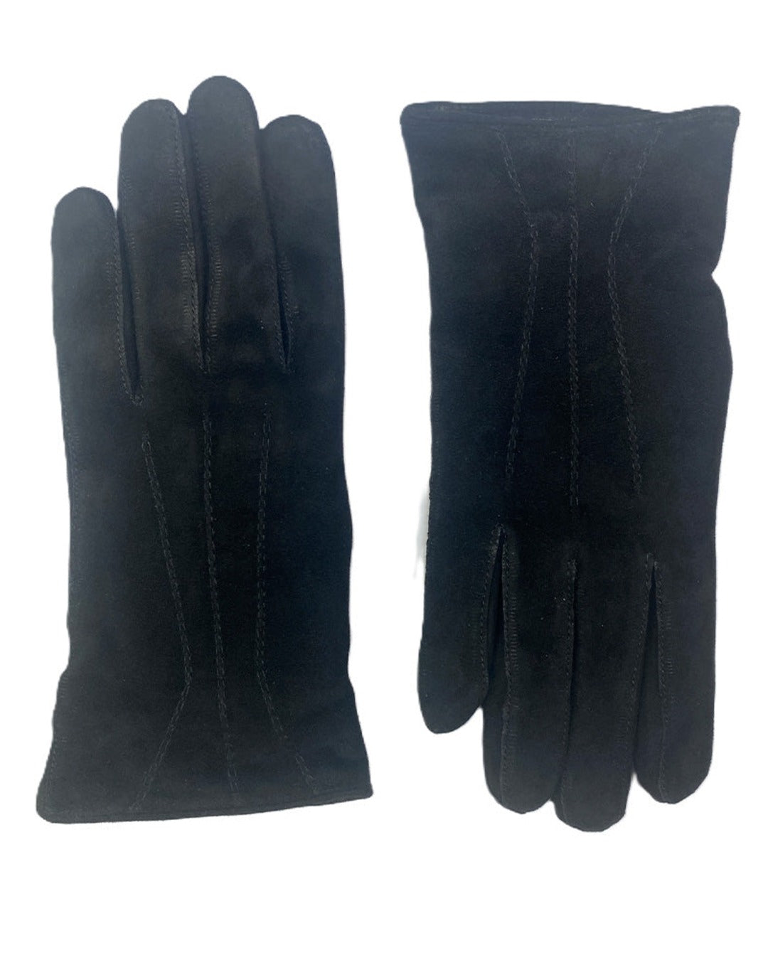 Milona - Gants Agneau Suède - Noir