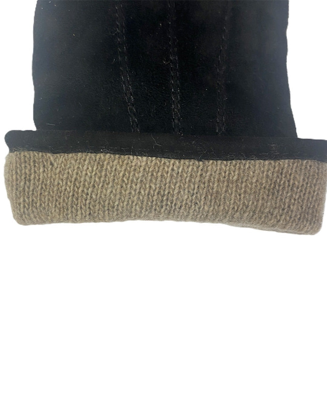 Milona - Suede Lambskin Gloves - Black