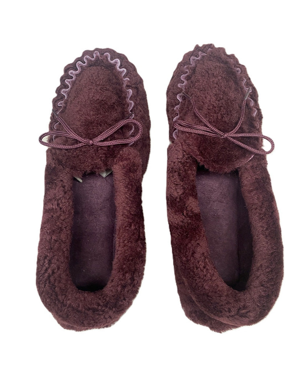 Milona - Chaussons Mocassins - Bordeaux