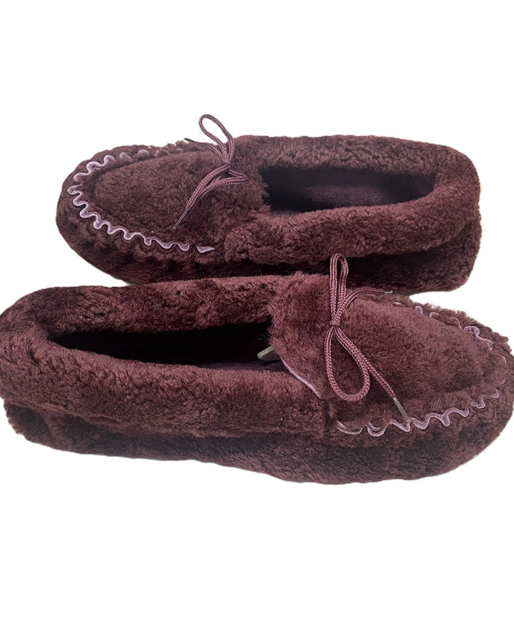 Milona - Chaussons Mocassins - Bordeaux