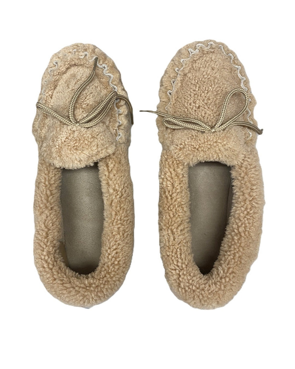 Milona - Chaussons Mocassins - Camel