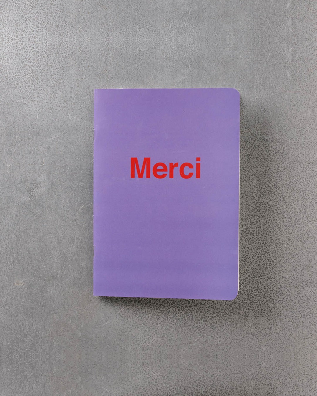 Merci - Notebook - Purple & Red