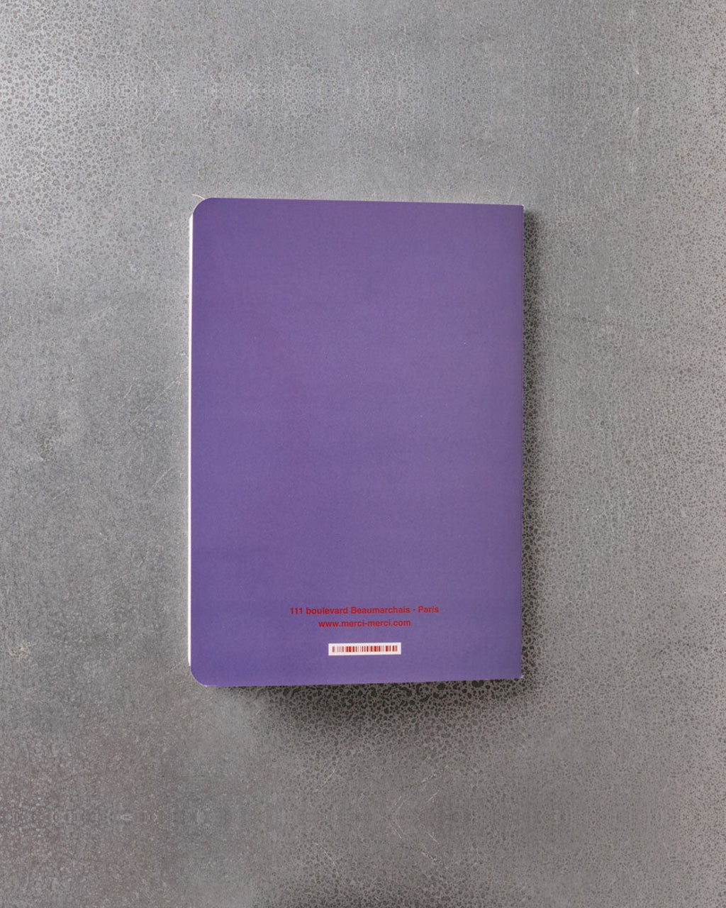 Merci - Carnet - Violet & Rouge