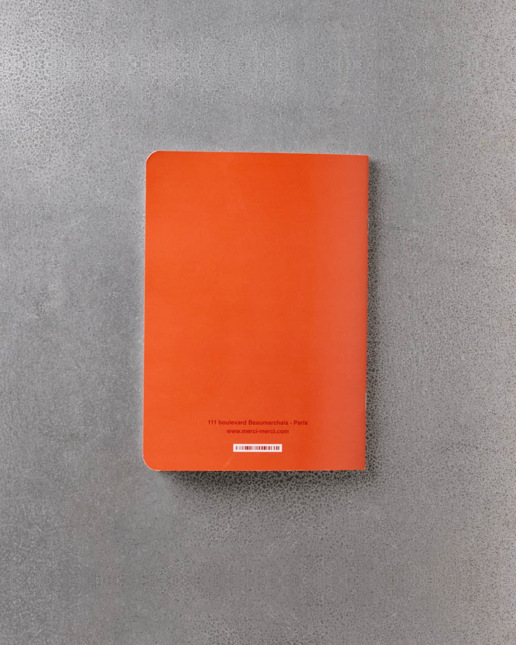Merci - Carnet - Orange & Rouge