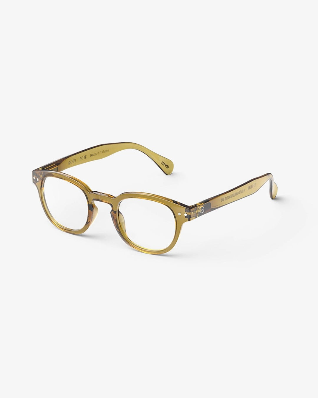 Izipizi - Reading Glasses #C - Golden Green