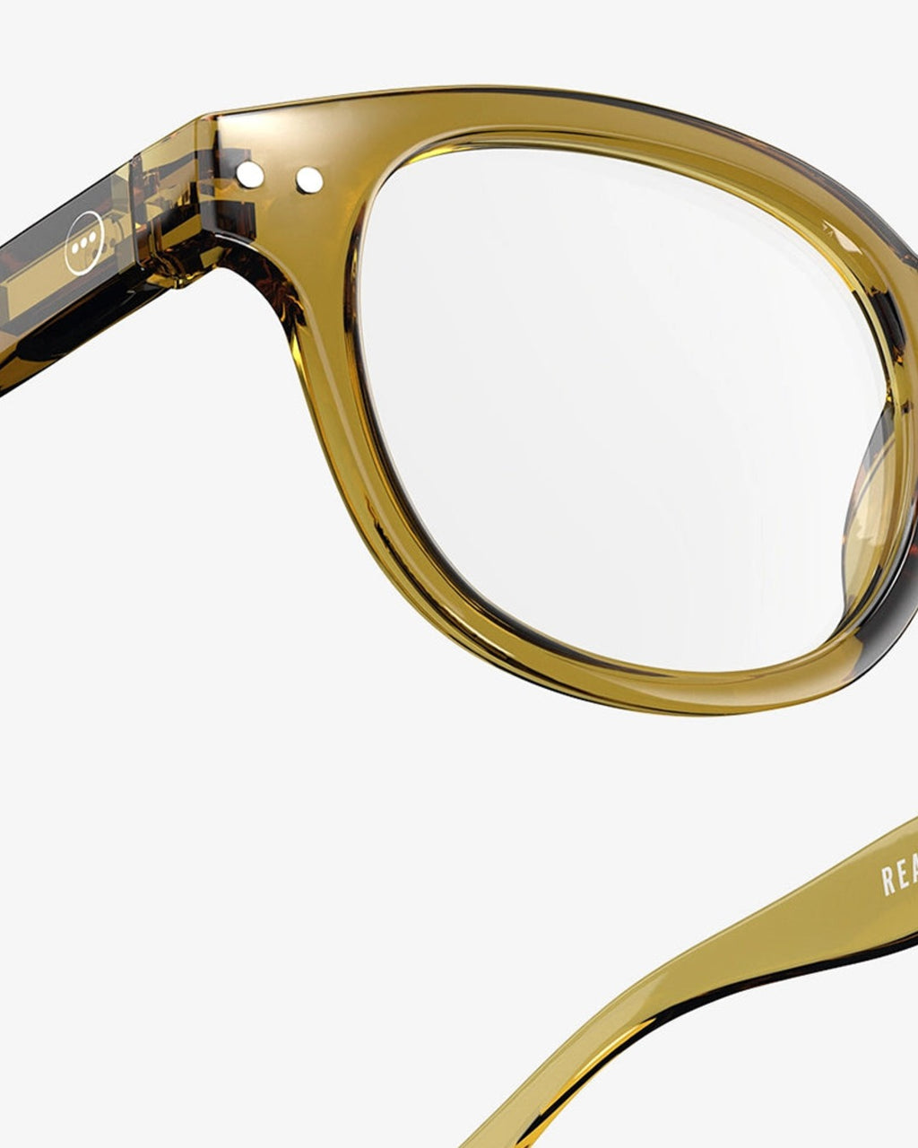 Izipizi - Reading Glasses #C - Golden Green