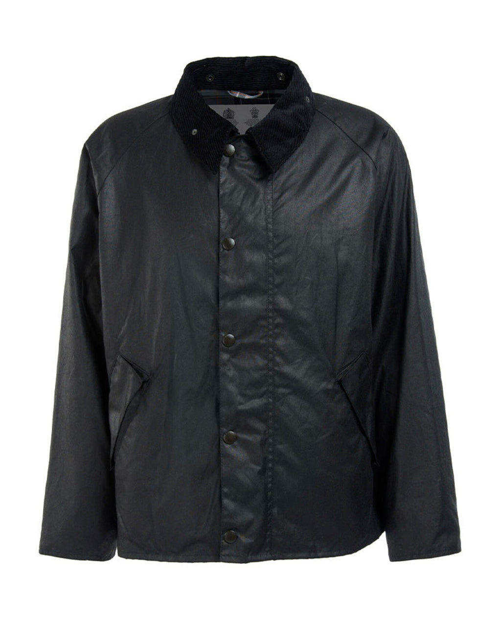 Barbour - Veste Os Transport Wax - Noir