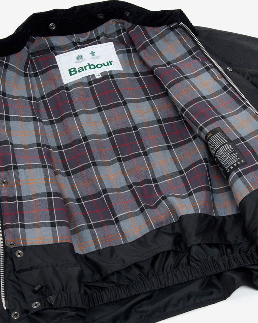 Barbour - Veste Os Transport Wax - Noir