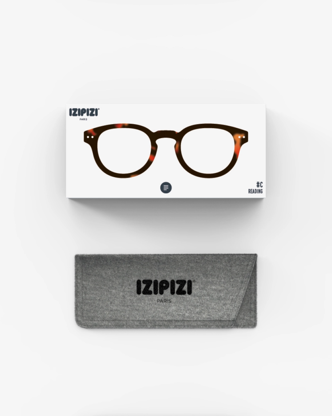 Izipizi - Reading Glasses #C - Tortoiseshell