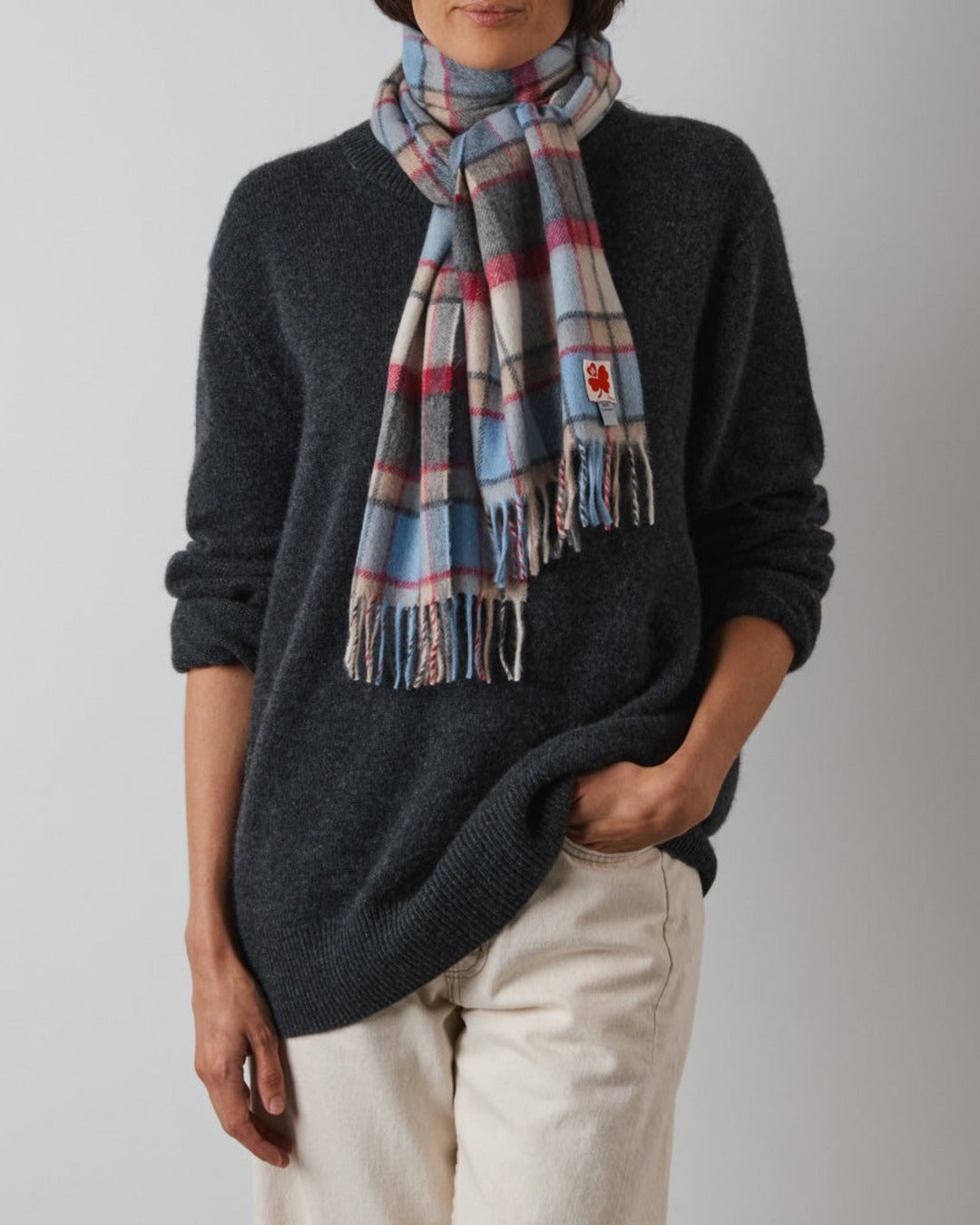 Merci - Harry cashmere scarf - Pastelstep