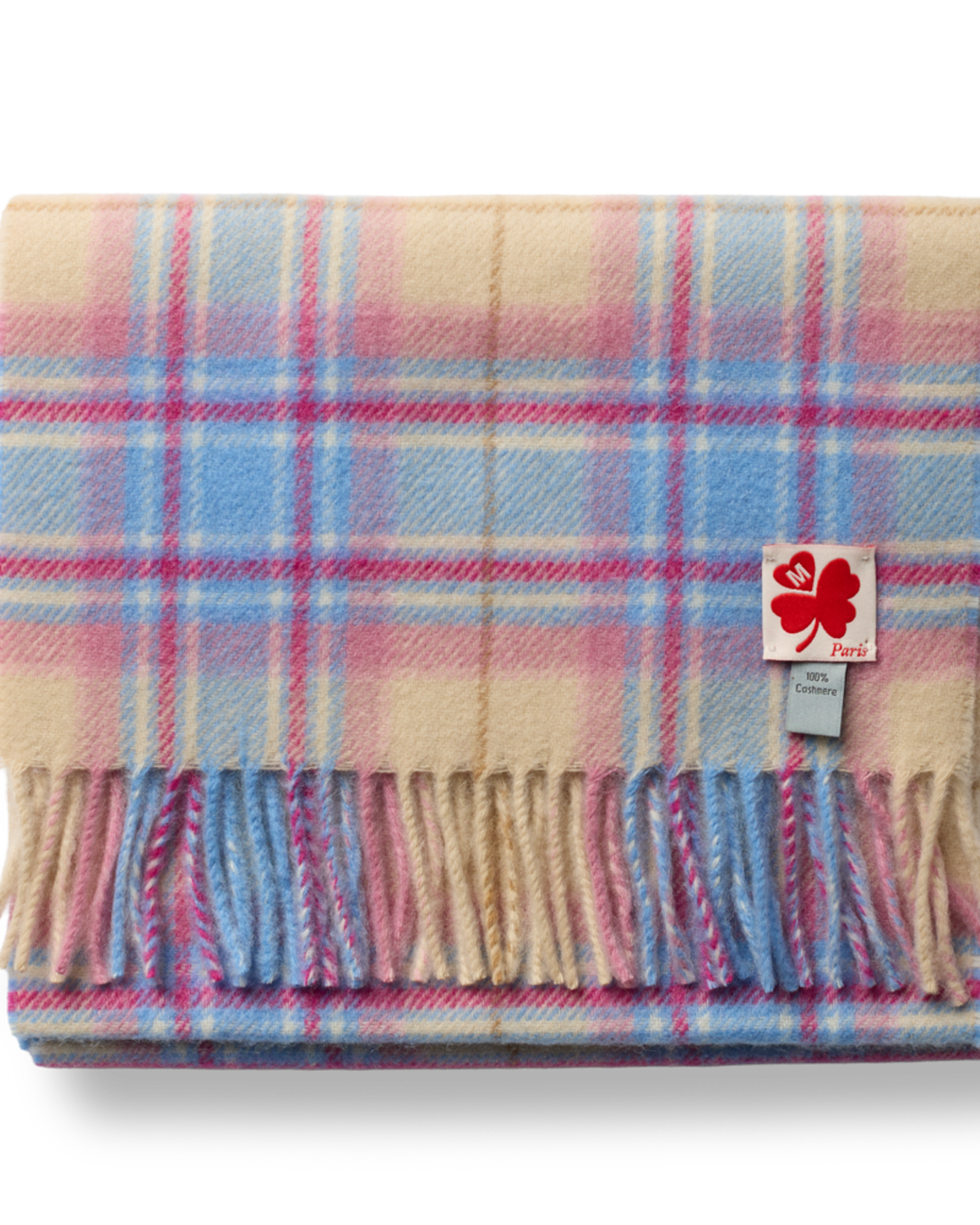 Merci - Harry cashmere scarf - Blush