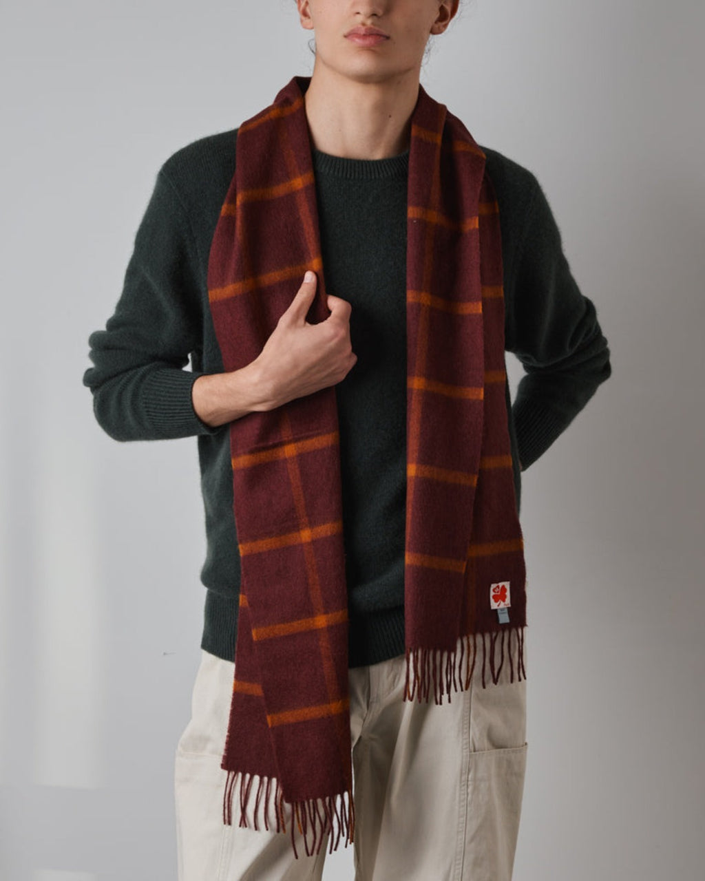 Merci - Echarpe En Cachemire Harry Windowpane