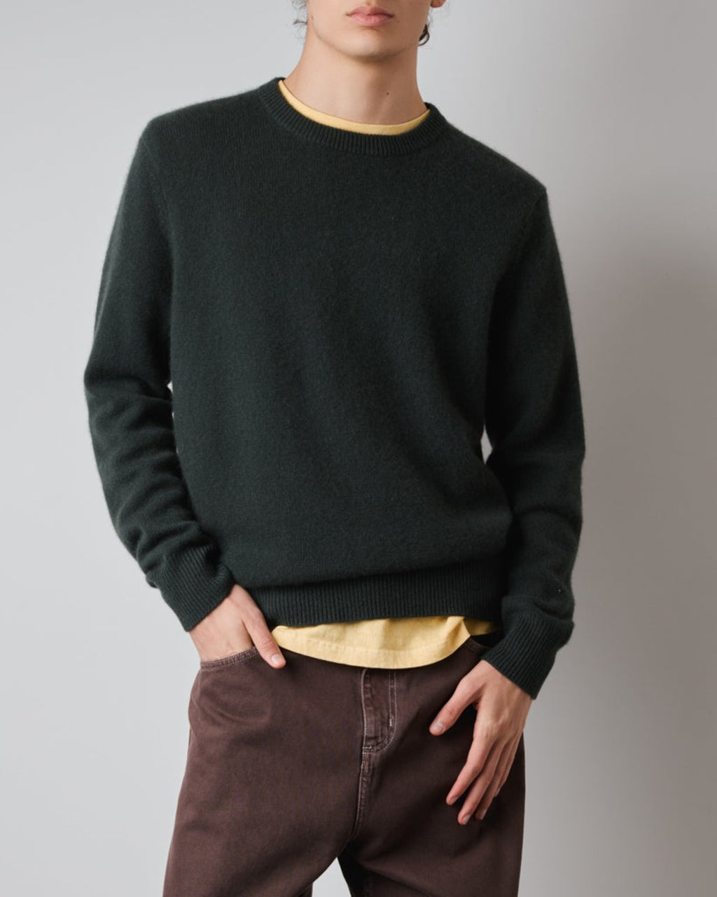 Merci - Claudio cashmere sweater - Forest