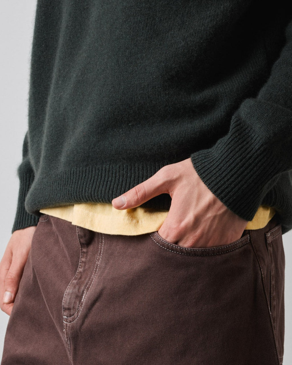 Merci - Claudio cashmere sweater - Forest