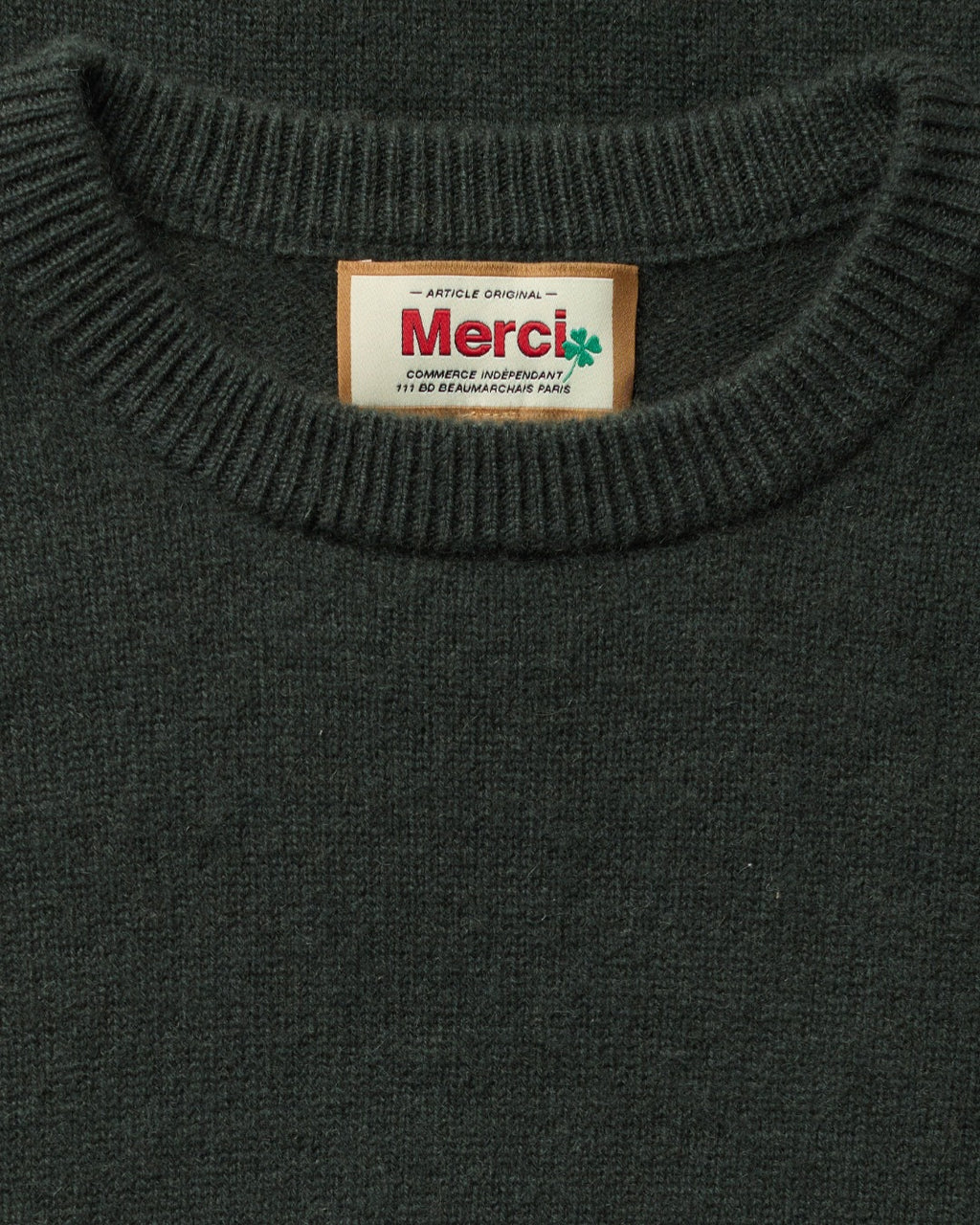 Merci - Claudio cashmere sweater - Forest
