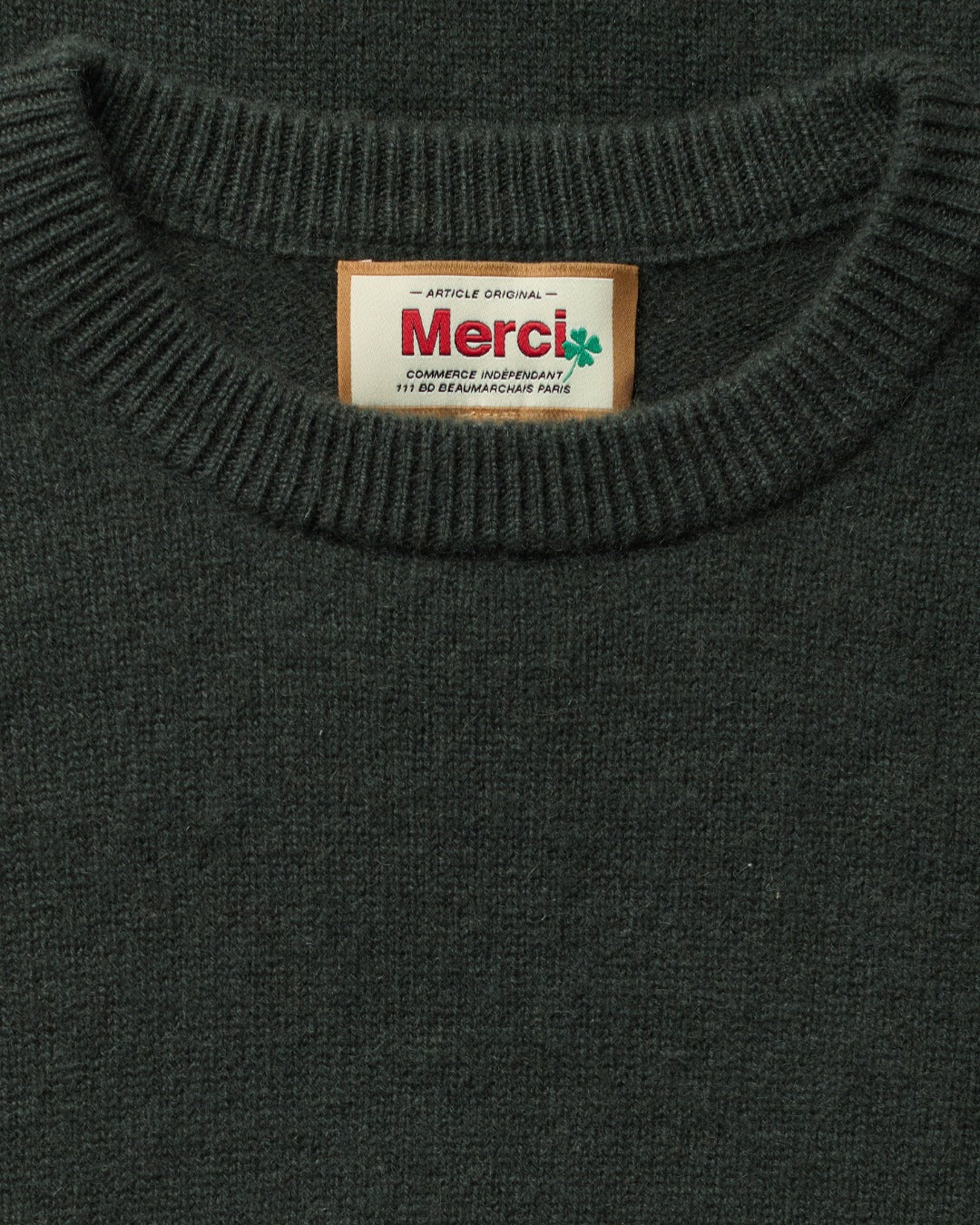 Merci - Claudio cashmere sweater - Forest