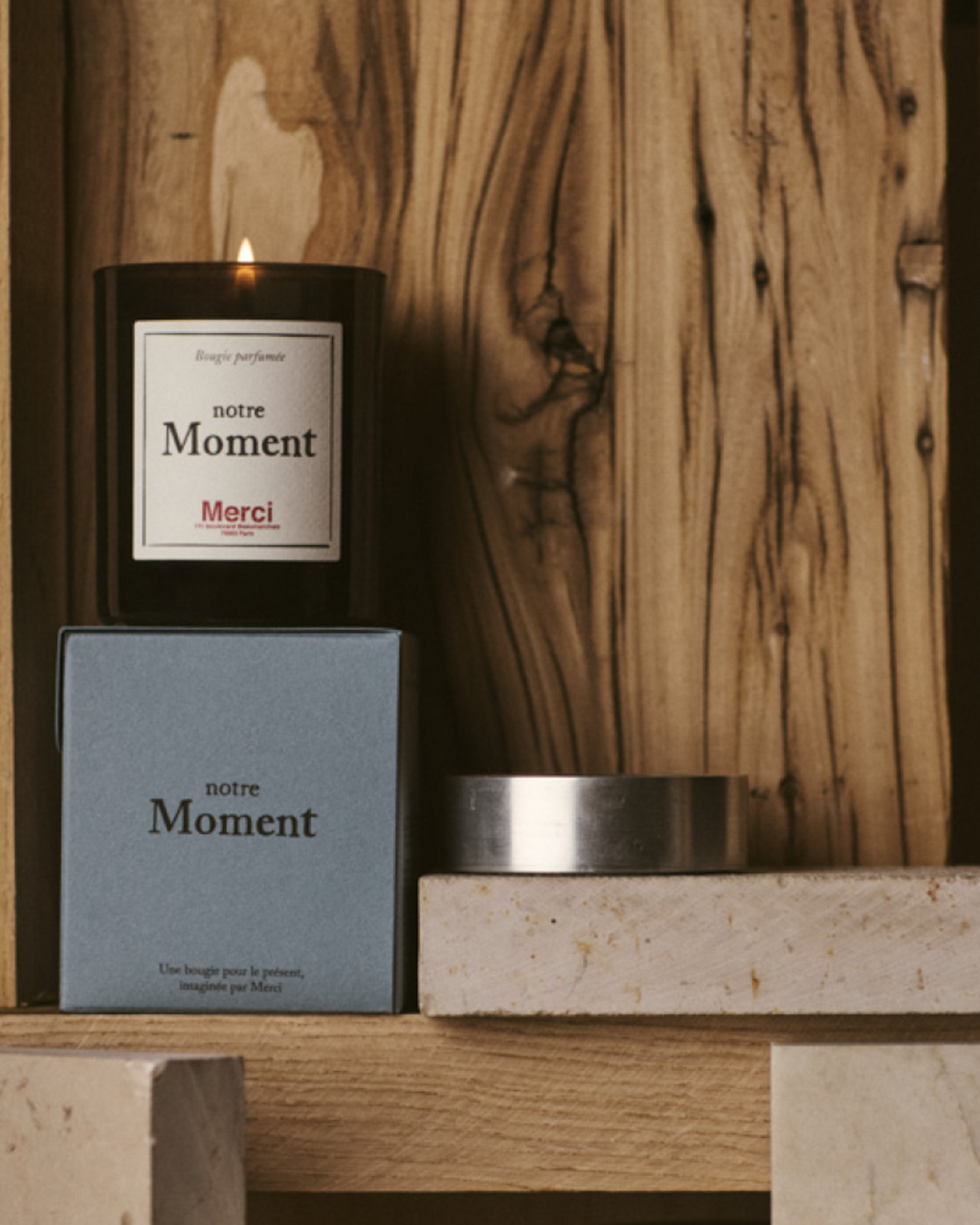 Merci - Bougie Notre Moment