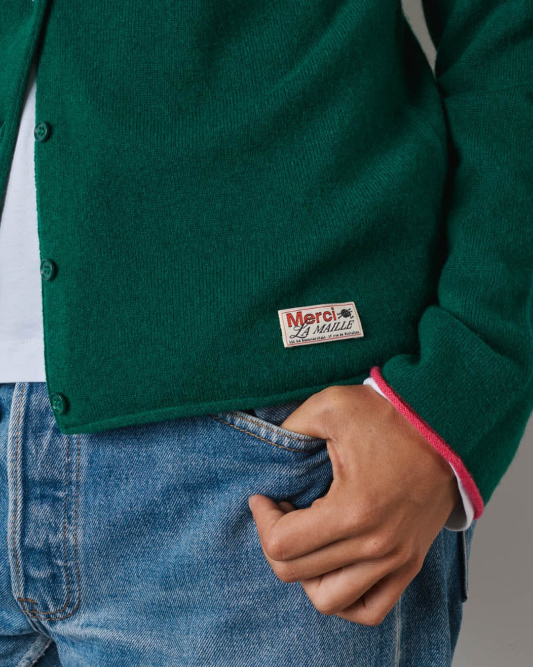 Merci - Gilet Iris - Vert