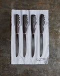 Romie Objetti - Set De 4 Couteaux "Profils Wengé"